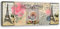 Feeby Vlies Leinwandbild XXL Eiffelturm Abstraktion Postkarte 120x40 cm Wandbild Kunst Bilder Schlafzimmer Deko Wohnzimmer Frankreich Blumen Herzform mehrfarbig
