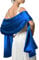 LumiSyne Damen Satin Chiffon Festlich Stola Schal Einfarbiger Leichter Schalverpackung Für Braut Brautjungfer Hochzeit Abendkleid Abschlussball