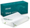 OKAEI Memory Foam Kissen mit EXTRA weichem Bambus Kissenbezug - Komfortables Kopfkissen - Ergonomisches Kissen - Kissen für Entspannten Nacken
