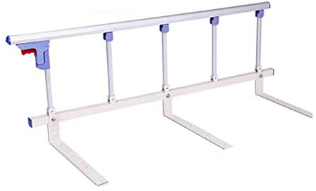 SHUDONGDEN Bettgitter Klappbar Für Ältere,Bettgitter Für Ältere Erwachsene Senioren Assist Bar Bettgeländer Stock Seitengitterschutz Fallschutzgriff Herunterklappbare,120 * 36cm/47.24 * 14.17in