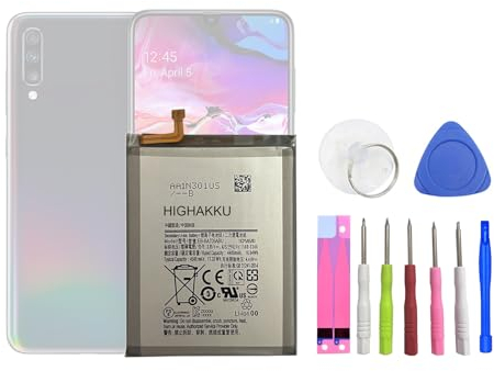 HIGHAKKU Ersatzakku EB-BA705ABU kompatibel mit Samsung Galaxy A70 SM-A705 with Tools