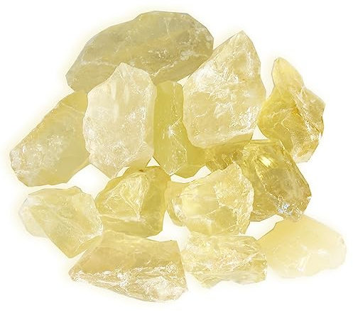 Cuarzo Citrino en Bruto, 500g Cuarzo Citrino Piedra Natural, Minerales en Bruto, Piedras Energeticas de Cuarzo Citrino, Gemas de cristal en bruto para curación y decoración