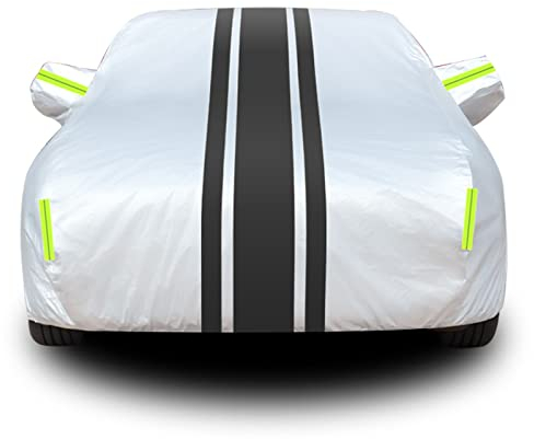 Autoabdeckung für Mercedes-Benz SL R129, Auto Abdeckplane Wasserdicht Staubdicht UV-beständig Autoabdeckung im Freien(Color:05,Size:für Mercedes-Benz SL R129)