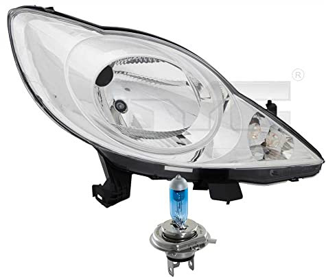 EISENFELS Set 106570694 erstellt mit Scheinwerfer rechts + COOL BLUE INTENSE H4 Leuchtmittel kompatibel mit 107