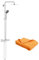 Colonne de douche avec mitigeur thermostatique GROHE Vitalio Joy System 210 Quickfix + microfibre