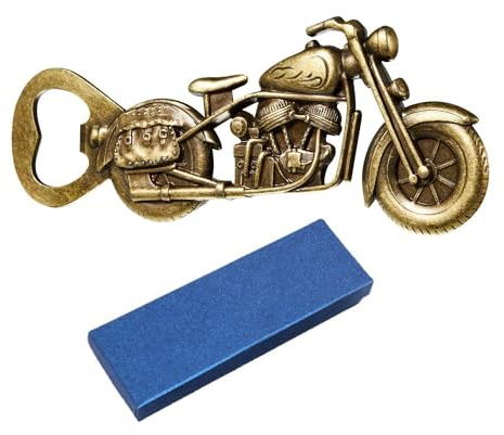 Motorrad-Bieröffner, Geschenke für Männer, Weihnachten, Geburtstag für Vater, Vintage-Motorrad-Geschenke für Vatertag, Geburtstag, Adventskalender, Weihnachtsstrumpffüller