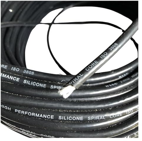 ACC Parts 7mm HT Ignition Lead Cable (2 Metres Long) - Superior Spark Suppression, Spiral Core Wire, Durable Silicone Lead For Enhanced Engine Performance & Reliability