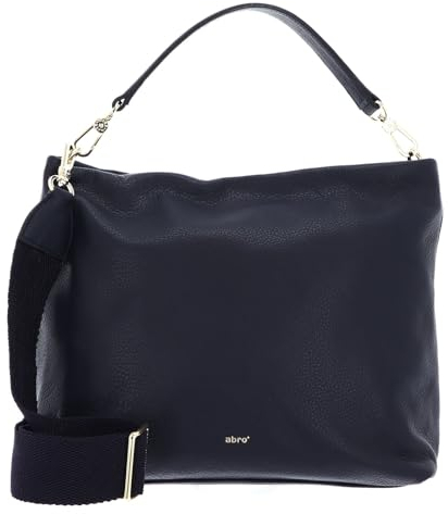 Abro Leather Dalia Hobo Bag Kaia Navy