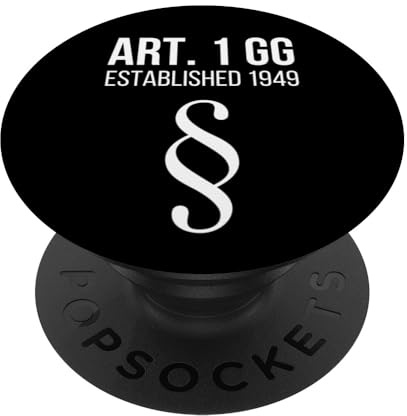 Die Würde des Menschen ist unantastbar / Art 1 Grundgesetz PopSockets mit austauschbarem PopGrip