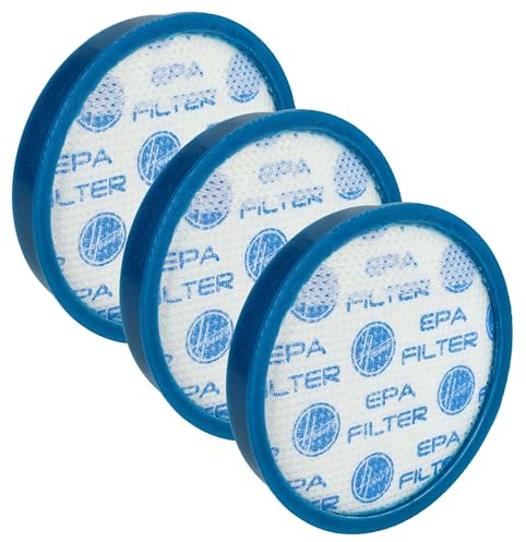 vhbw 3x filtro pre-motore HEPA compatibile con Hoover 39001344 (CU71_CU18011), 39001378 (CU71_CU12011), Curve, S115 aspirapolvere