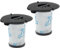 vhbw 2x Staubsaugerfilter kompatibel mit Rowenta Air Force 360 RH9021WO, RH9022WO, RH9036WO, RH9046WO Akku-Staubsauger - Schaumstofffilter