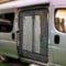 Alanmoship Zanzariera per porta scorrevole, 133 x 180 cm, per porta laterale di furgone, zanzariera a doppio strato per Fiat Ducato camper camper