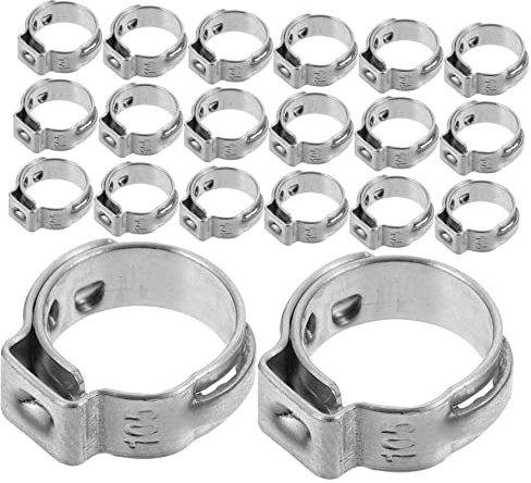 ORFOFE Morsetto A Molla Per Tubi Raccordi Con Crimpatura E Clip Facile Installazione