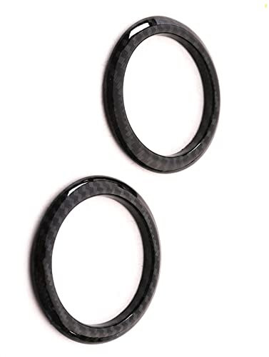 WILSEM Auto Styling Nebelscheinwerfer Kreise Rahmen Dekorative Abdeckung Aufkleber Trim Für A&UDI Q5 FY 2018-2022 Auto Exterieur Zubehör