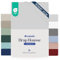 Dreamzie Drap Housse 120x200 Bonnet 35 cm pour Matelas Épais - 100% Microfibre - Gris, Certifié sans Produits Chimiques (Oeko TEX), Drap Housse avec Élastique Complet