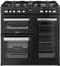 Belling Cookcentre 90cm Dual Fuel Range Cooker - Black