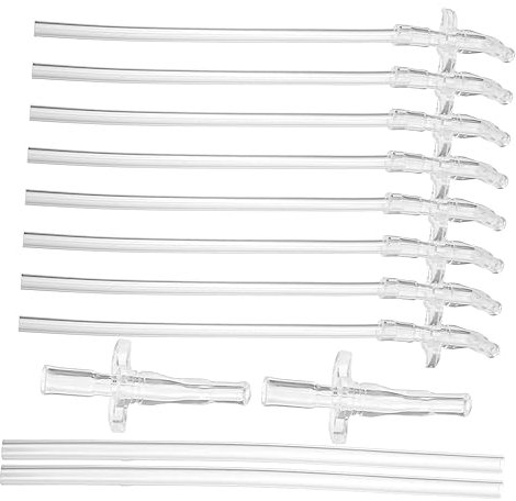 STOBAZA 1Set Cannucce Silicone Riutilizzabili per Borracce Design Staccabile Adatte Bevande Calde e Fredde Compatibili con Borracce Termiche