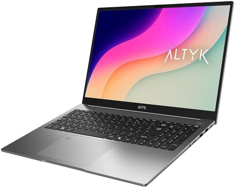 ALTYK Le PC Portable L16F-I5P16-N1 - Bureautique, 16, IPS, Full HD, Core i5-1240P, RAM 16 Go, SSD 960 Go, Windows 11, 1,80 kg