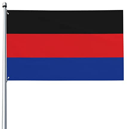 Yard Flaggen Ostfriesland Außenbanner Lebendige Farbe Hanging Flag Langlebig Feiertage Flags Für Haus Carnaval Karneval 90X150 CM