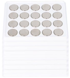 CR2450 Lithium Knopfzelle 3V 620 mAh, 1000er Set - zuverlässige Einwegbatterie für Fernbedienungen, Smart-Home, Sensorik, Mess- und Steuertechnik