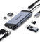 Adaptateur USB C, Onshida Hub Docking Station 7 en 1 vers HDMI 4K, Ethernet RJ45, Type C PD 100W, 2 x USB 3.0 et Lecteur de Carte SD/TF, Compatible avec MacBook Dell XPS iPad Pro Tablette Type-C