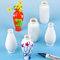 Baker Ross EC192 Mini Porzellan-Vasen, zum Dekorieren und Personalisieren für Kinder, Ideal für Zuhause (6 Stück) Sortiert