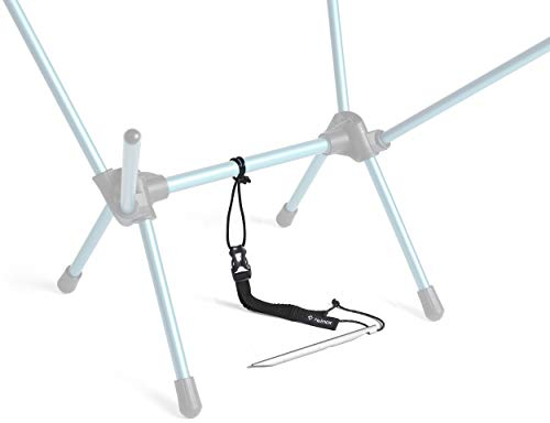 Helinox Chair Anchor | Verankert Ihre Liege, Ihren Stuhl oder Tisch verhindert so EIN Wegwehen an windigen Tagen (Black)