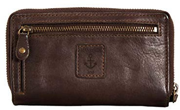 Harbour 2nd Linn (chocolate brown) Geldbörse braun aus 100% Leder