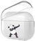Oihxse Schutzhülle Kompatiblel für AirPods Pro Hülle,Slim Plastik Hülle PC Schlank Leicht AirPods Zubehör Schutzhülle Robustes aus Premium Tragbar Case für AirPods Pro Case-Panda