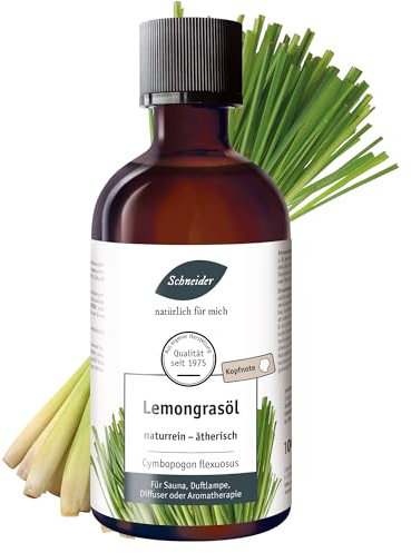 Saunabedarf Schneider - Ätherisches Öl, Lemongras 100ml