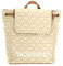 Valentino Bags Womens LIUTO Backpack, Ecru/Multi