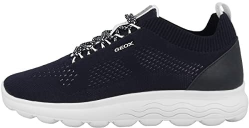 Geox D Spherica A, Sneakers Donna, Blu Navy, 39 EU