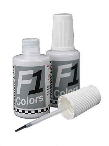 Lackstift Set für VW AUDI LI7F URANOGREY 2x20ml inkl.Tupfer #63