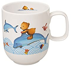 Villeroy & Boch Hungry as a Bear Ciotola per Cereali, 450 milliliters, porcellana, Bianco/Multicolore