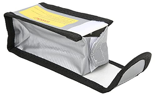 Lithium Battery Safe Bag, Explosion-Proof Water-Resistant Large Capacity Fireproof Box for Various Aircraft BatteriesModel Aircraft Fittings
