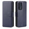 CHALK & HIDE - Lederhülle Case Cover für Motorola Moto Edge 20, Echtleder Hülle Entwurf gemacht Mit Kartensteckplatz, Magnetisch und Standfuß - Marineblau