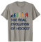 The Real Evolution of Hockey, Ice Hockey Outfit Illustration T-Shirt