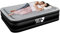 Get Fit Air Bed with Built In Electric Pump - Premium King Size - Blow Up Bed with 2 x Free Pillows - Elevated Inflatable Air Mattress for Outdoor, Camping, Tents - Black/Grey