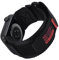 Nereides Compatible with Apple Watch Straps Series 10 9 8 7 6 5 4 3 2 1 SE SE2, Nylon Sport Replacement Band for iWatch Strap 42mm 41mm 40mm 38mm (Black)