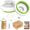 Mason Jar Vacuum Sealer, Jar Sealer and Accessory Hose for Foodsaver, Food Storage Vacuum Sealer Jar Attachment Kit with Lid Opener for Wide-Mouth & Regular-Mouth Mason Jar