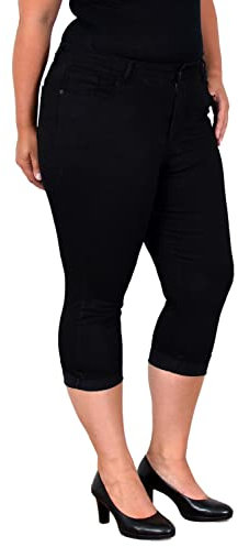 Capri Jeans Damen Sommer 3/4 Hose Damen Sommer 3/4 Jeans Damen High Waist Jeans Damen Capri Jeans Capri Hose Damen Sommer kurze Hose Damen Sommer Jeans Hoch Bund Stretch bis Plus Size Große Größe C740