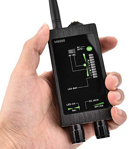Leapiture Mini-Signaldetektor M8000 Werkzeug zur automatischen Erkennung von Funksignalen mit Antenne für Hotelbüro zu Hause (110 – 220 V EU-Stecker)