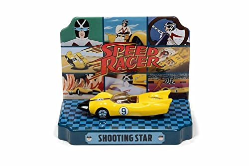 Johnny JLSP121 Lightning 1/64 Mach GOGOGO Meteor Issue Tin Diorama Speed Racer Shooting Star #9