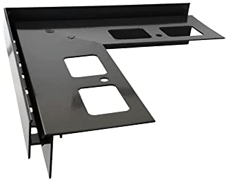 Renoplast® Aluminium Ecke 90° für Traufprofil K35 Grau | Fertigstellung von Terrassen und Balkonen | Fliesenböden auf Klebemörtel | Wasser ablaufsysteme Winkelprofil | Korrosionsschutz