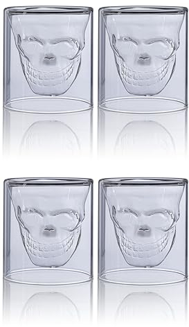 Weltbild Whiskeygläser 4er Set, MaßeØ 8 cm, Höhe 8,5 cm, Füllmenge120 ml, spülmaschinengeeignet
