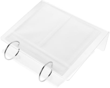 Amosfun Desktop-Fotohalter foto speicher buch Tischkalender Bilderrahmen Kataloghalter für Tischfotohalter Fotohalter für Schreibtisch Foto-Aufbewahrungsrahmen Mini Halterung Sammelalbum