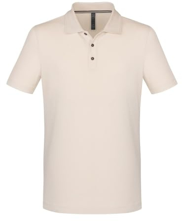 Audi collection Audi Poloshirt Herren Natur Audi Ringe Logo in 3D-Print Casual Look (DE/NL/SE/PL, Alphanumerisch, XXL, Regular, Regular, 1, Natur)
