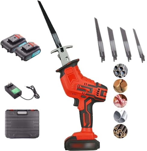 GALPBBCADE Electric Reciprocating Bone Saw Portable Electric Bone Saw Handheld Butcher Bone Saw with Saw Blades Commercial Reciprocating Meat Cutter for Cutting Frozen Meat Bones Bacon Pork,B