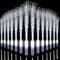 Leuchtwedel Hochzeit,24 Pcs Glasfaser Leuchtstab,LED Leuchtwedel Weiss,Glasfaserlampe,Leuchtstab Leuchten im Dunkeln,Hochzeit Glasfaserlampe für Hochzeit Partys Mitgebsel Kindergeburtstag Konzert