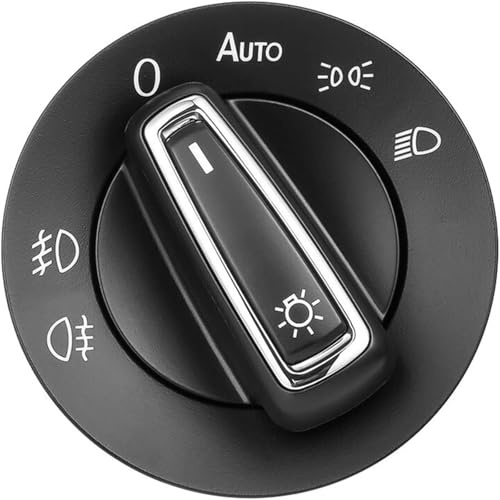 Automatik Lichtschalter, für Transporter T5-T6 2003-2016 Automatik Auto Scheinwerferschalter (1 Stück)